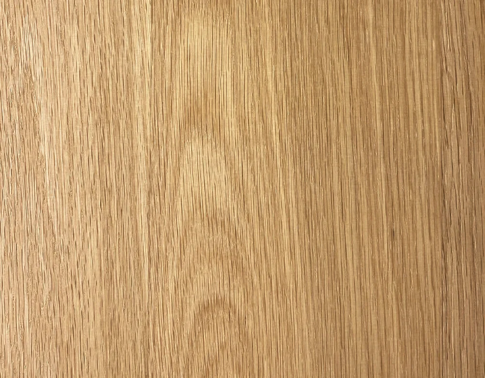 Oak veneer polished oil transparent on interior doors