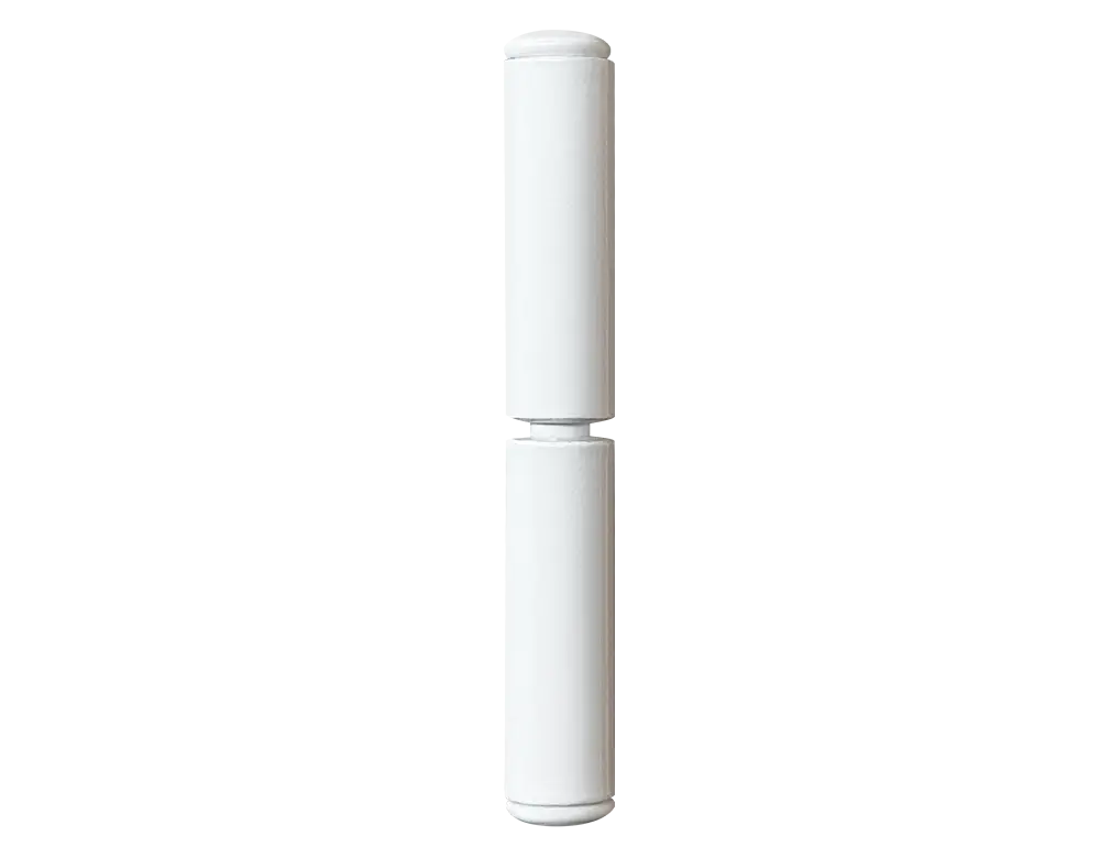 white hinges